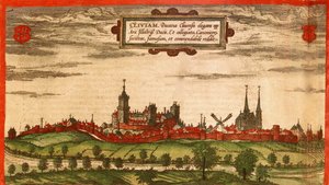 Kleve, Germany by Georg and Hogenberg Franz (1535 90) Braun