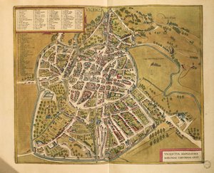 Vicenza from Civitates Orbis Terrarum