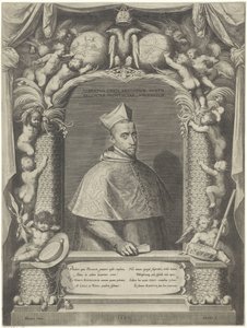 Portrait of Albrecht, Archduke of Austria, in Cardinal Robes