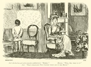 Impenitent by George (after) Du Maurier