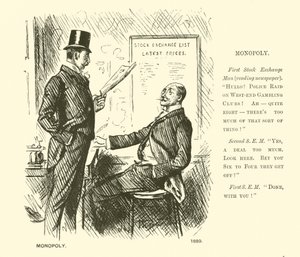 Monopoly by George (after) Du Maurier
