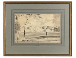 Carton House, Co. Kildare, seat of the Duke of Leinster by George (after) Petrie