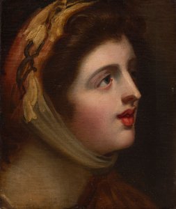 Emma Hamilton as Sensibility by George (studio of) Romney