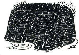 Rain Puddle Design by George Adamson