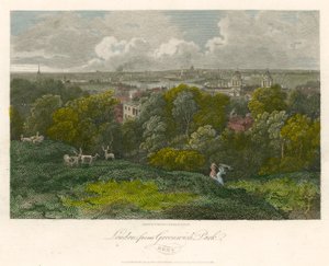 London from Greenwich Park, Kent