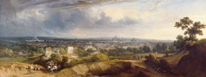 View of Paris from Montmartre, 1829