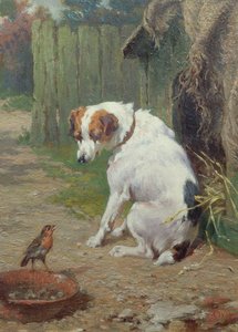 A Welcome Visitor by George Augustus Holmes