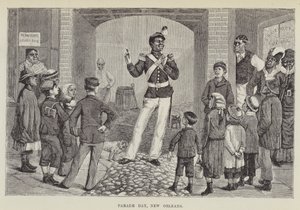Parade Day, New Orleans by George Augustus Sala