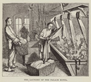 The Laundry of the Palace Hotel by George Augustus Sala