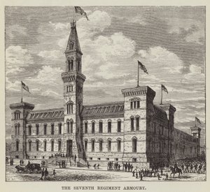 The Seventh Regiment Armoury by George Augustus Sala