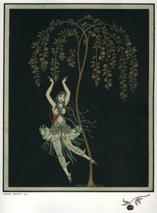 Tamara Karsavina in the Ballet The Firebird by I. Stravinsky