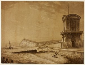 Dover Coast by George Baxter