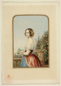 The Bride, Also Called The Large Bride by George Baxter