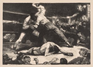 A Knockout by George Bellows