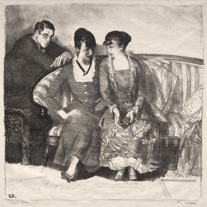 Emma, Elsie and Gene by George Bellows