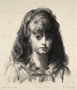 Head of Anne by George Bellows