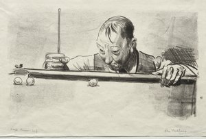 Indoor Athlete, Second Stone by George Bellows