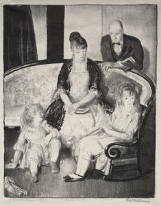 My Family, Second Stone by George Bellows