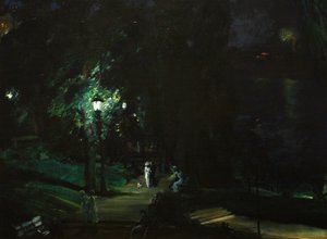 Summer Night, Riverside Drive by George Bellows