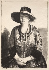The Black Hat by George Bellows