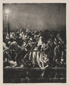The Crowd by George Bellows
