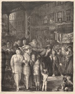 The Street by George Bellows
