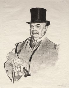 W. E. Story, Esq., first state by George Bellows