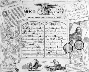 The Champion, or Evening Advertiser by Capt. Hercules Vinegar of Pall Mall