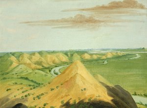 Clay Bluffs, Twenty Miles above the Mandans