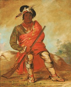 Eteh-éé-fix-e-co, Deer Without a Heart, a Chief by George Catlin
