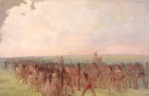 Footrace behind the Mandan Village