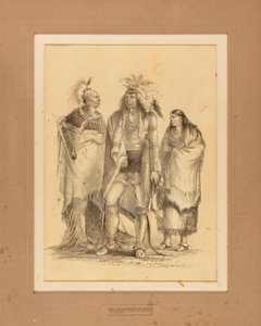 Group of Algonquian and Iroquoian Indian--no. 1
