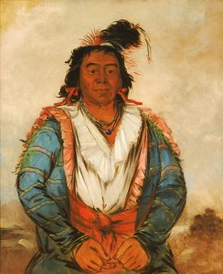 Hose-put-o-káw-gee, a Brave, 1834