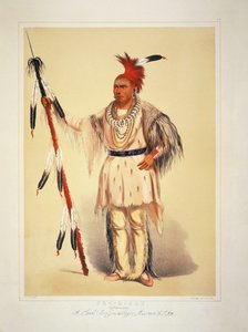 Joc-o-sot (The Walking Bear) by George Catlin
