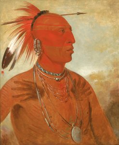 La-wáh-he-coots-la-sháw-no, Brave Chief, a Skidi Wolf Pawnee