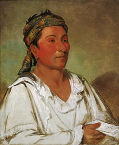 Lay-lóo-ah-pee-áy-shee-kaw, Grass, Bush, and Blossom, Semicivilized, 1830