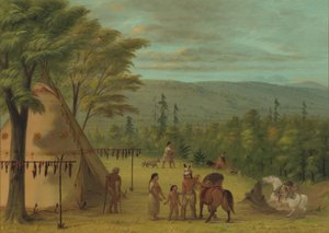 The Cheyenne Brothers Starting on Their Fall Hunt, 1861-1869