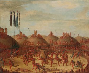 The Last Race, Mandan O-kee-pa Ceremony, 1832