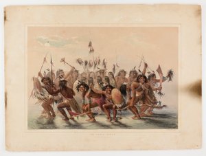 The Scalp Dance by George Catlin