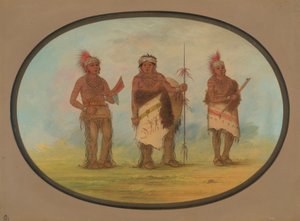 Three Iowa Indians, 1861-1869