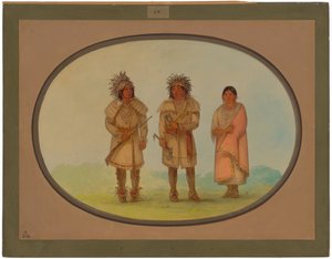 Three Peoria Indians