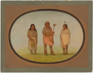 Three Piankeshaw Indians
