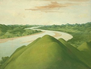 View in the "Cross Timbers," Texas
