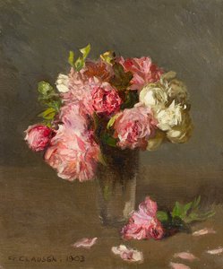 Roses in a Vase