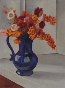 Straw Flowers and Bittersweet