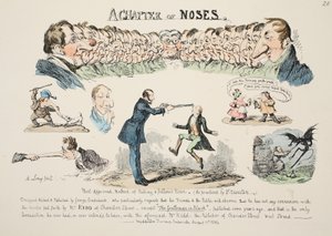 A Chapter of Noses by George Cruikshank