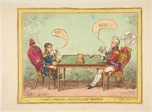 A Game of Cribbage or Boney