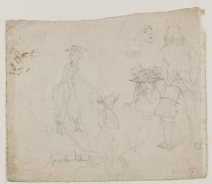 Character studies by George Cruikshank