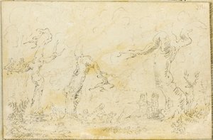 Comic Scene III by George Cruikshank
