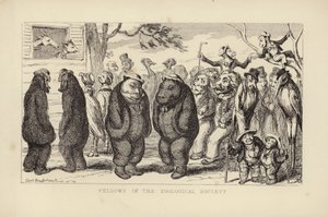 Fellows of the Zoological Society by George Cruikshank